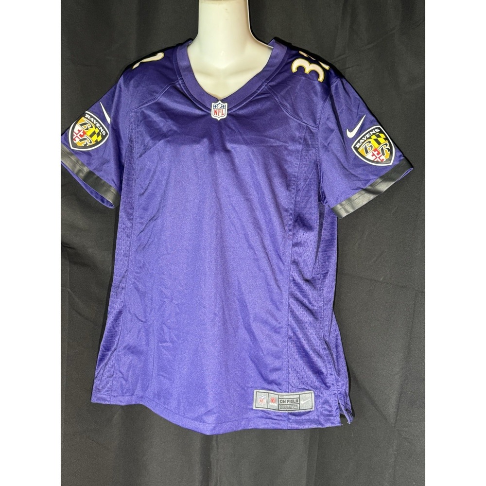 Nike NFL Balt Ravens Lamar Jackson #3 Women's XL On Field Blue Jersey